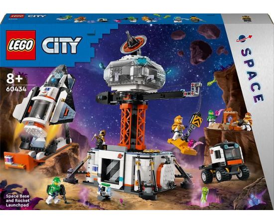 LEGO City Kosmosa bāze un raķešu pacelšanās laukums (60434)