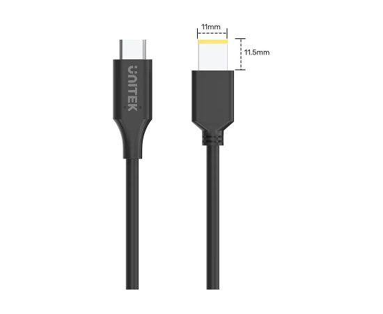 UNITEK CHARGING CABLE LENOVO 65W USBC - DC11*4,5MM