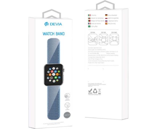 Devia Deluxe Series Sport3 Band (44mm) for Apple Watch indigo