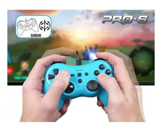 Subsonic Wired Controller Colorz Neon Blue for Switch