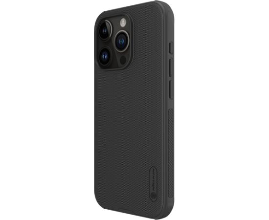 Nillkin Super Frosted PRO Back Cover for Apple iPhone 15 Pro Black (Without Logo Cutout)