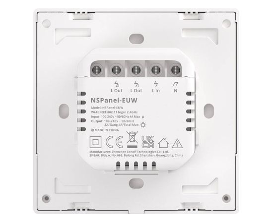 Smart Scene Wall Switch Sonoff NSPanel (white)