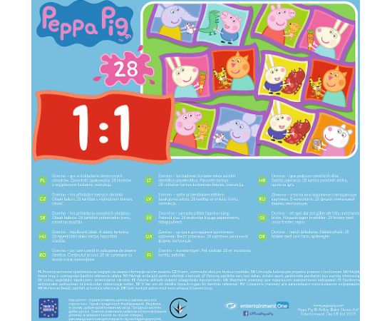 Unknown TREFL PEPPA PIG Galda spēle Domino