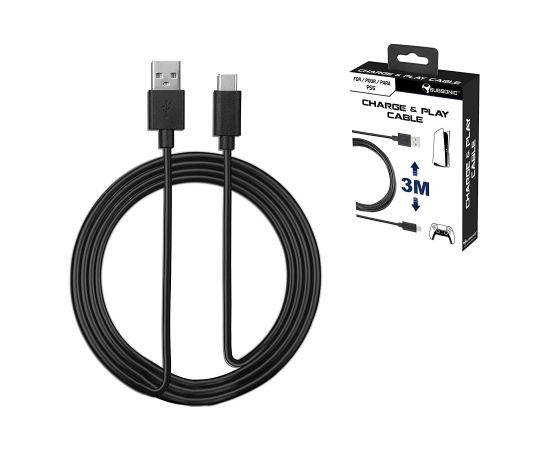 Subsonic Charge and Play Cable for PS5