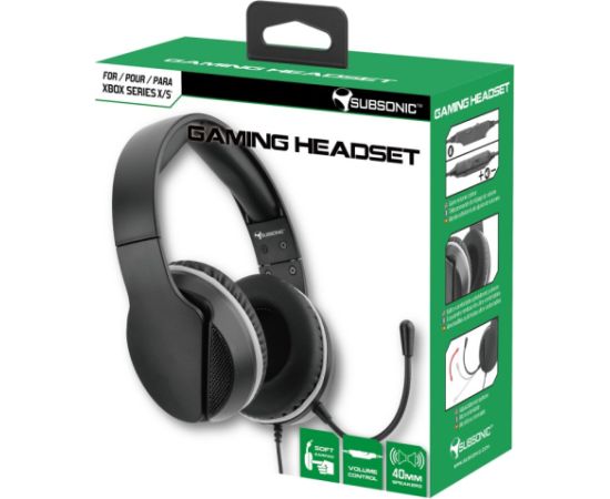 Subsonic Gaming Headset for Xbox Black