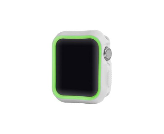 Devia Dazzle Series protective case (40mm) for Apple Watch silver yellow