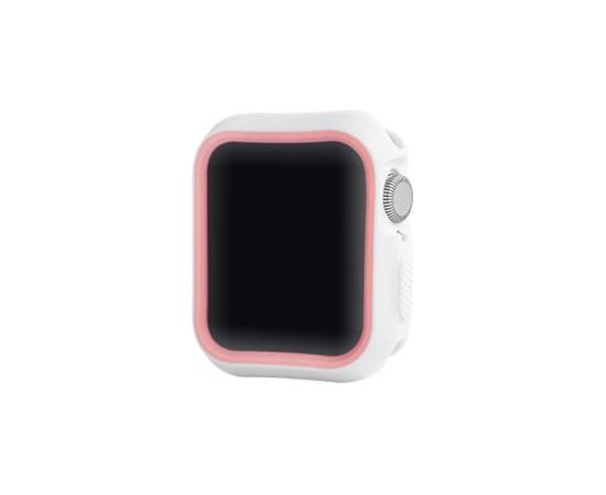 Devia Dazzle Series protective case (44mm) for Apple Watch white pink