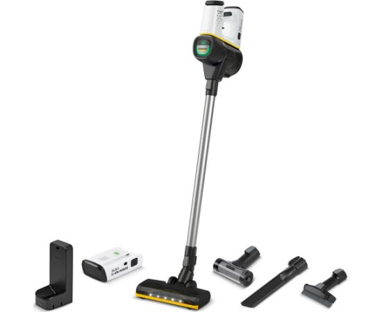 Karcher VC 6 Cordless Premium ourFamily *EU Bezvadu Rokas Putekļu Sūcējs Balts/Melns