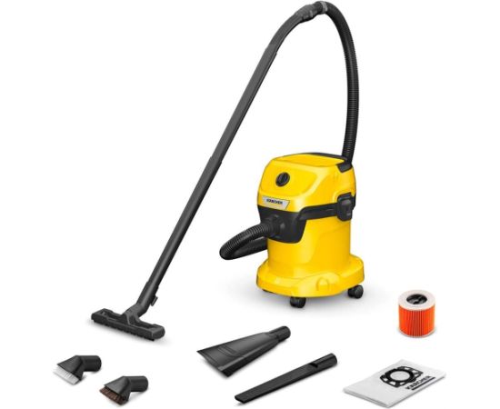 Karcher WD 3 V-15/4/20 Car (YYY) *EU Celtniecības Putekļu Sūcējs