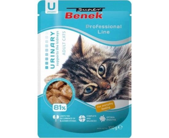 SUPER BENEK Urinary - wet cat food - 100g