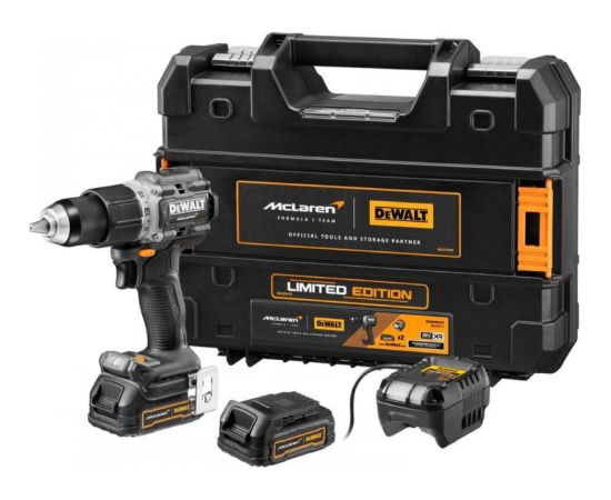 DeWALT DCD85ME2GT-QW McLaren Urbjmašīna-skrūvgriezis 18V PS 2X1.7Ah TSTAK