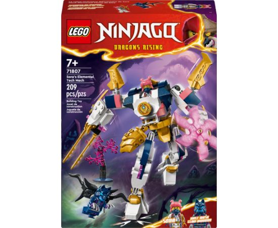 LEGO Ninjago Mech żywiołu technologii Sory (71807)