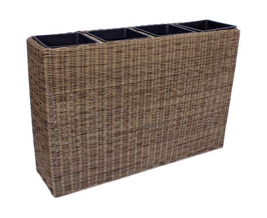 Puku kaste WICKER 89x24xH60cm, gaiši bruns Interjera un Dizaina priekšmeti