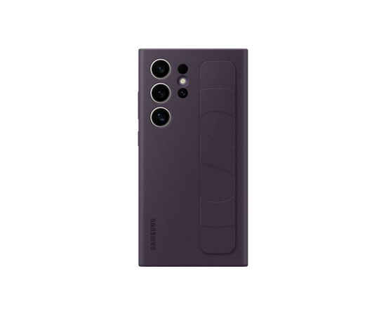 Samsung Galaxy S24 Ultra Standing Grip Cover Dark Violet