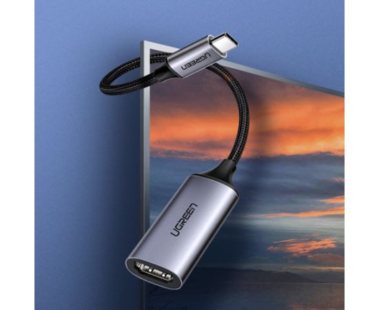 UGREEN Переходник USB-C на HDMI, 4K 60 Гц (серый)