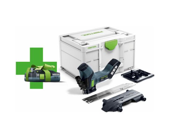 Akumulatora griezējs izolācijas griešanai Festool ISC 240 EB-Basic-4,0; (bez akumulatora un lādētāja) + dāvanā 4,0 Ah akumulators!