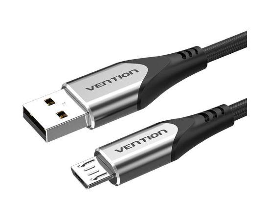 USB 2.0 A to Micro-B 3A cable 0.5m Vention COAHD gray