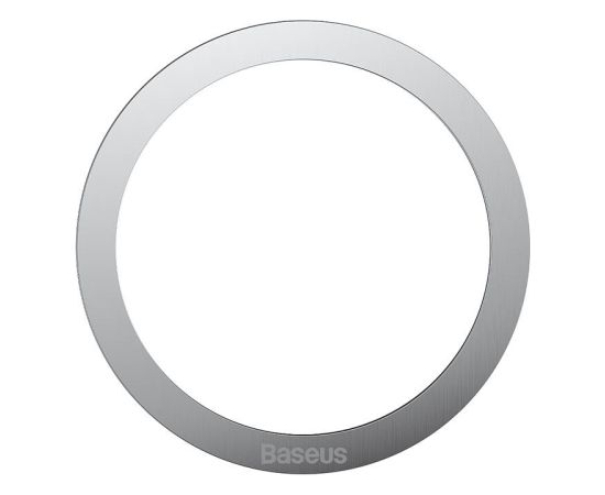 Baseus Halo Magnetic Ring for phones, , MagSafe (Silver)