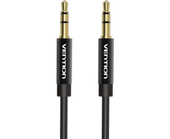 Vention BAGBD 3.5mm 0.5m Black Metal Audio Cable