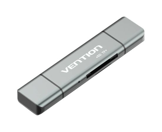 Multifunctional USB2.0 Card Reader Vention CCJH0 Gray
