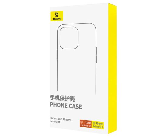 Clear Case Baseus iPhone 15 Pro + tempered glass