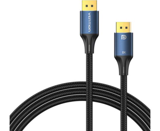 HD DisplayPort 8K Cable 3m Vention HCELI (Blue) TВ аксессуары