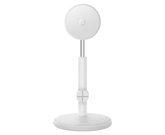 Magnetic Desktop Phone Stand Baseus MagPro (white)