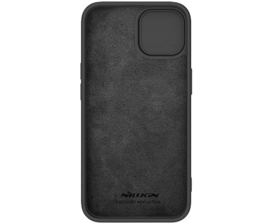 Nillkin CamShield Silky Silicone Case for iPhone 15 Plus (black)