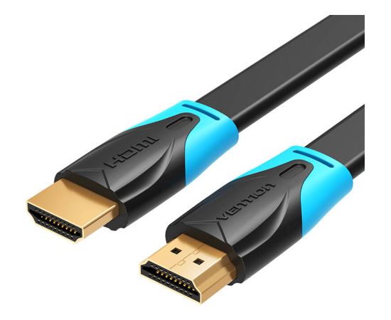 Flat HDMI Cable 0.75m Vention VAA-B02-L075 (Black)