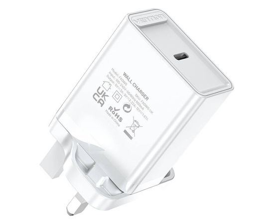 USB-C Wall Charger Vention FADW0-UK (20 W) UK White