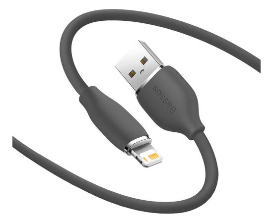 Baseus Jelly  cable USB to Lightning, 2,4A, 1,2m (black)