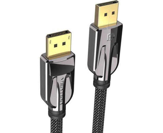 Display Port cable 2x Male, Vention HCABG 8K 60Hz, 1.5m (black)