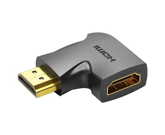 HDMI 90 degree Adapter Vention 4K 60Hz, AIOB0-2 (Black) 2pcs