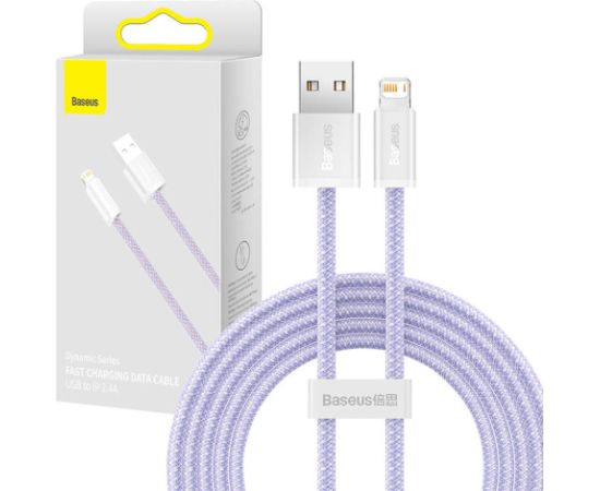 Baseus Dynamic cable USB to Lightning, 2.4A, 2m (Purple)