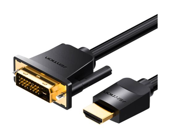 HDMI to DVI Cable 1.5m Vention ABFBG (Black)