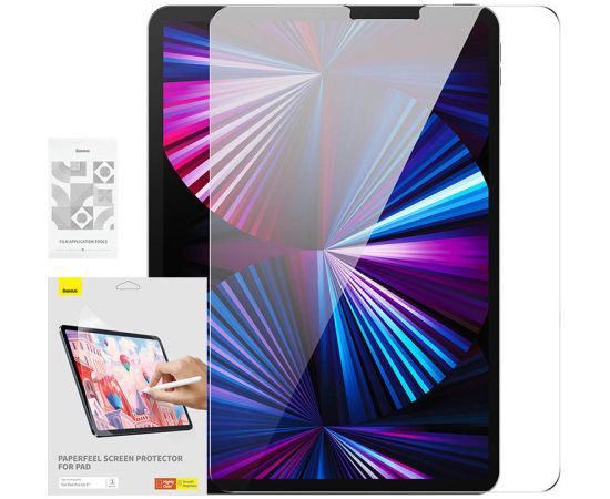 Baseus Paperfeel film For Pad Pro (2018/2020/2021/2022) 12.9″, Clear