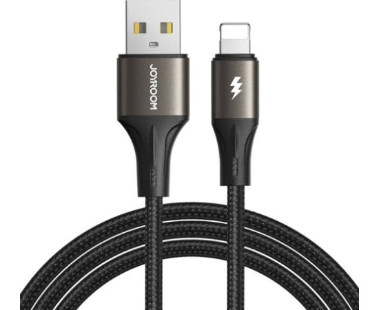 Cable USB to Lightning Joyroom SA25-AL3 / 3A / 1.2m (black)