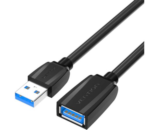 Extension Cable USB 3.0, male USB to female USB, Vention 3m (Black)