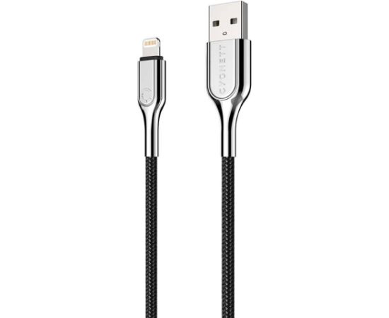 Cable USB to Lightning Cygnett Armoured 12W 2m (black)
