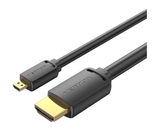 HDMI-D Male to HDMI-A Male 4K HD Cable 1m Vention AGIBF (Black)