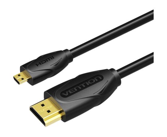 Micro HDMI Cable 1.5m Vention VAA-D03-B150 (Black)  Кабель HDMI