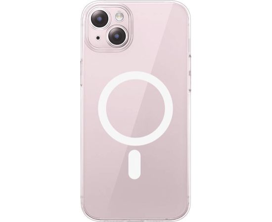 Magnetic Phone Case for iPhone 15 Plus Baseus OS-Lucent Series (Clear)