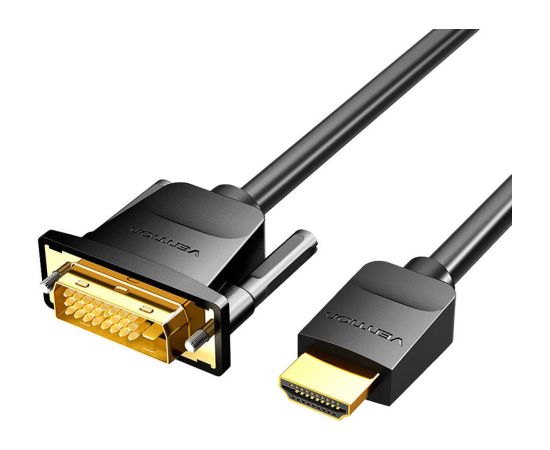 HDMI to DVI Cable 3m Vention ABFBI (Black)