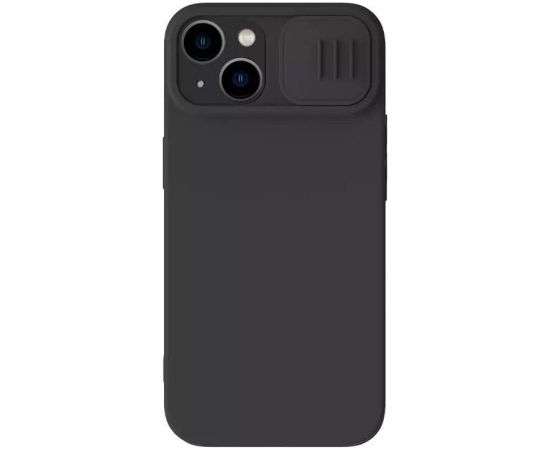 Nillkin CamShield Silky Silicone case for iPhone 14/13  (classic black))