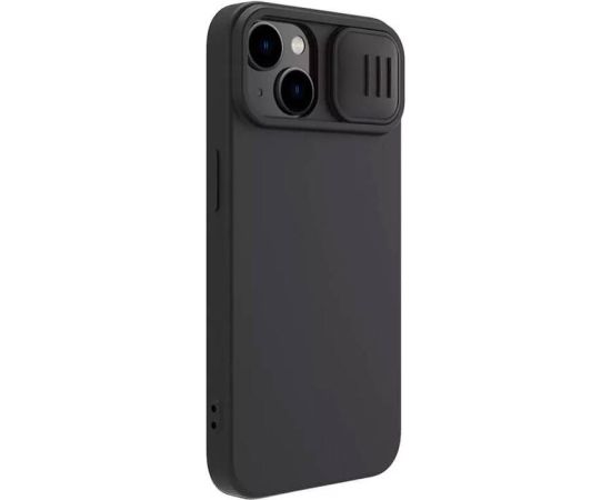 Nillkin CamShield Silky Silicone case for iPhone 14/13  (classic black))