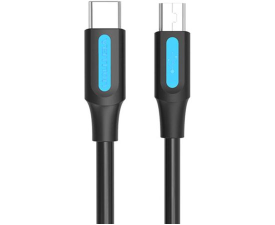 USB-C 2.0 to Mini-B 2A cable 1m Vention COWBF black