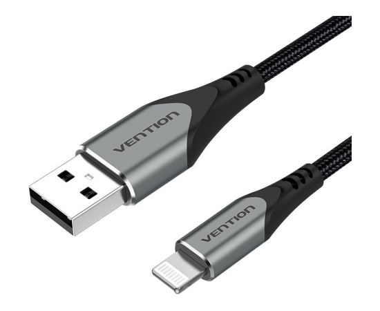 USB 2.0 cable to Lightning, Vention LABHF, 1m (Gray)