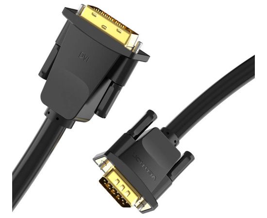 DVI(24+1) to VGA Cable 1.5m Vention EABBG (Black)