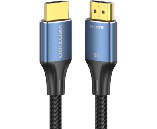 HDMI-A 8K Cable 5m Vention ALGLJ (Blue)  Кабель HDMI
