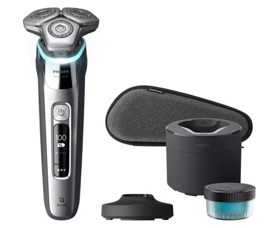 PHILIPS S9975/55 Shaver series 9000 skuveklis mitrai un sausai skūšanai ar SkinIQ